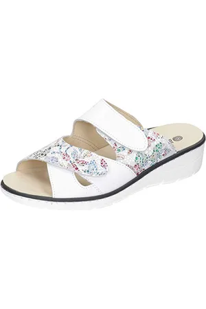 DR. BRINKMANN 700035-03, Sandali Bassi Donna, Blanco, 40 EU