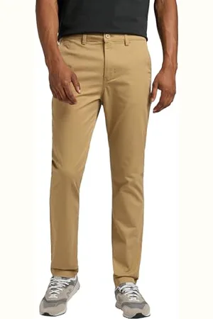Lee Slim Chino Clay Pantaloni, , 42 IT (28W/32L) Uomo