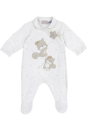 chicco Tutina Con Apertura Davanti, Pigiama Bimba 0-24, (3), 12 mesi, Designed in Italy
