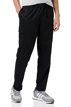 JACK & JONES JACK&JONES JPSTBILL JJSNAP Cargo Jogger NOR CBO Pantaloni, Black, M Uomini