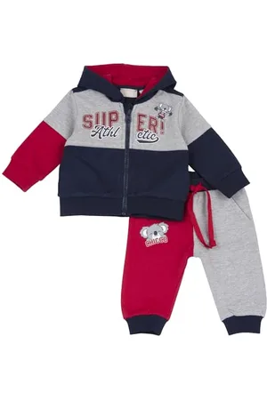 chicco Completo Tuta Due Pezzi: Felpa Con Zip E Pantaloni, Tuta Bambini e ragazzi, , 3 mesi