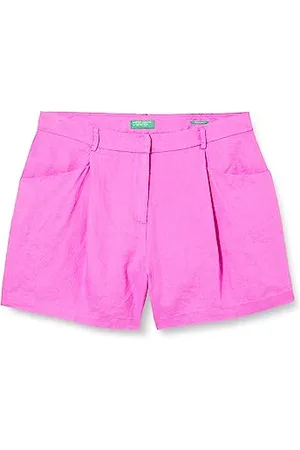 Benetton Short 4AGHD900K Pantaloncini, , 40 Donna