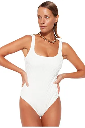 Trendyol Costume da Bagno in Maglia Strutturata, , 40 Donna