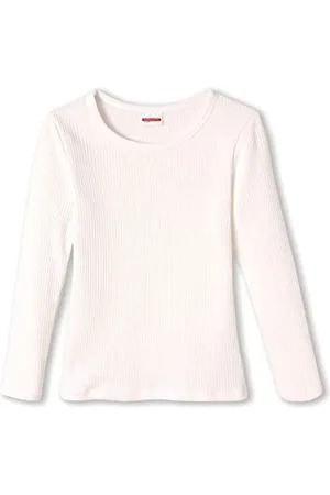 Damart Tee Shirt Manches Longues Maglia, (Blanc 56700-01010-), 4 Anni (Taglia Produttore: 4anni) Bambino