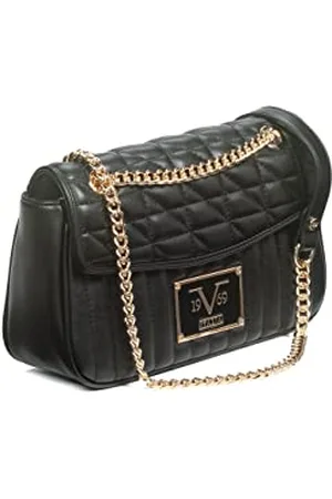 19V69 Italia Women Shoulder Bag JULIANA BLACK SILVER