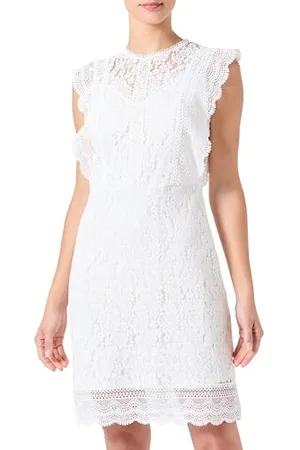 ONLY Onlnew Karo Life SL Lace Dress Wvn Abito in Pizzo, , M Donna