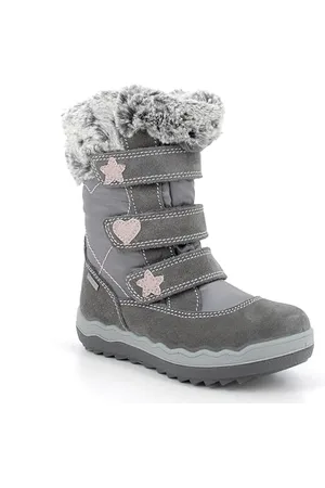 Primigi Frozen GTX, Stivali da Neve Donna, Grigio Scuro-Grigio, 34 EU