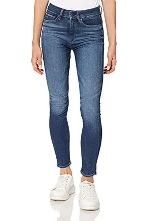 G-Star Donna 3301 High Waist Super Skinny Jeans, (dk aged 60880-6742-89), 26W / 32L