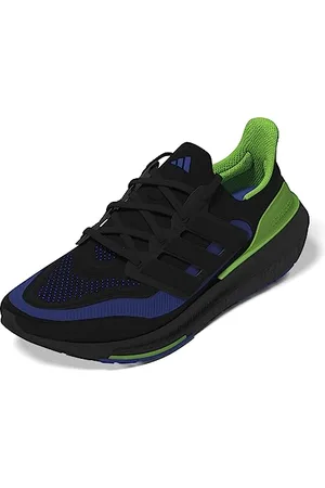 adidas Ultraboost Light, Shoes-Low (Non Football) Unisex-Adulto, Core Black/Core Black/Lucid Lime, 36 EU