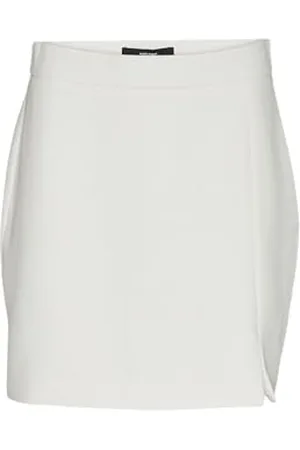 VERO MODA Vmflorentina HW Mini Slit Skirt Gonna, , 42 Donna