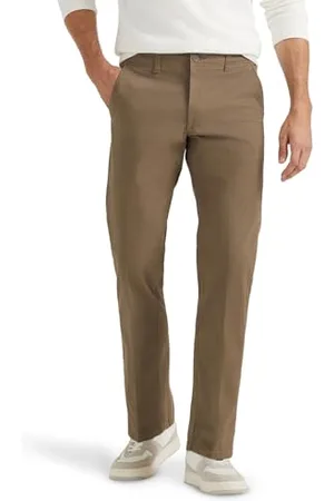 Lee Performance Series Extreme Comfort - Pantaloni dritti da uomo - marrone - 34W x 32L