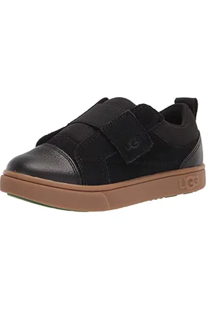 UGG Rennon Low, Sneaker Unisex - Bambini e ragazzi, BLACK, 28.5 EU