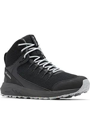 Columbia TRAILSTORM MID WATERPROOF OMNI HEAT Scarponi Da Trekking Alta impermeabili Uomo, Nero (Black x Steam), 40 EU