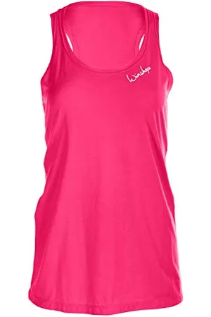 Winshape Damen Ultra leichtes Modal-Tanktop MCT006 Deep Pink, Dance Style, Fitness Freizeit Sport Yoga Workout Canottiera da Donna, , S
