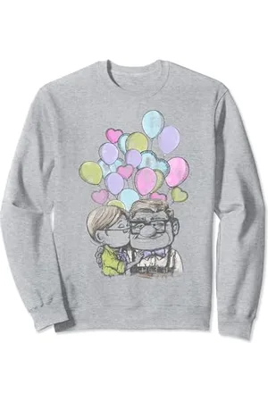 Disney Pixar Up Carl And Ellie Love Felpa