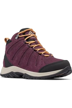 Columbia Redmond 3 Mid WP, Scarpe da Trekking Donna, Moonvista/Canyon Sun , 40.5 EU