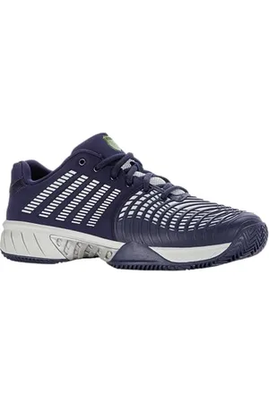 K-Swiss Performance Express Light 3 HB, Scarpe da Tennis Uomo, Peacoat/Gray Violet/Lime Green, 42.5 EU