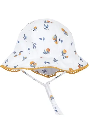 chicco Cappello Neonata, con Grafica Moderna e alla Moda, Ideale per Proteggere Testa e Occhi dal Sole, Lavabile in Lavatrice, 0-24 Mesi, Designed in Italy