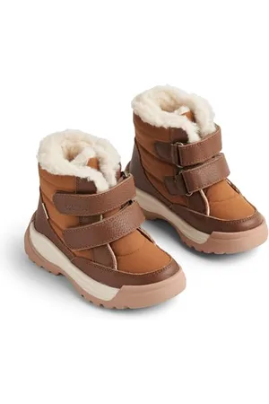 WHEAT Unisex Winterschuh Millas Tex Wasserdicht-atmungsaktiv gefüttert und Warm Leder, Scarpe da Neve Bambini, , 33 EU