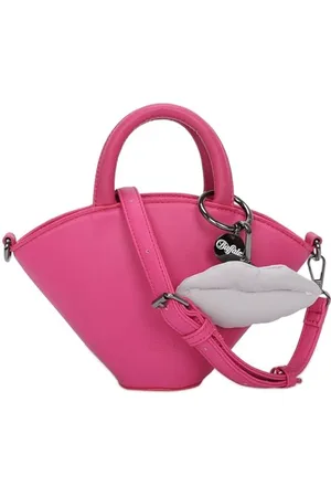Buffalo Sculpt Muse Hot Pink, Borsetta Donna, Rosa Acceso, Einheitsgröße