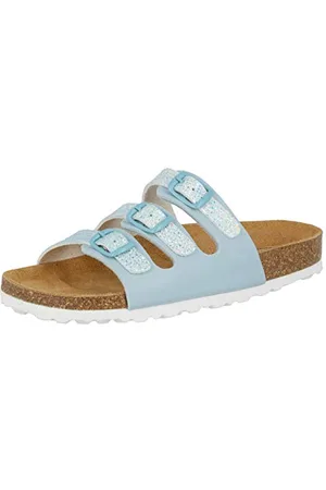 LICO Bioline Free Kids, Ciabatte, Turchese (Türkis Türkis), 31 EU