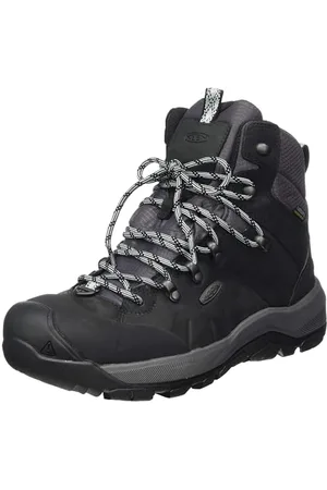 Keen Revel 4 Mid Polar, Botas de Nieve Donna, Nero (Black/Harbor Gray), 36 EU