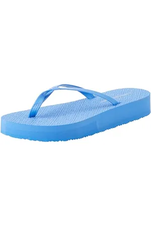 Tommy Hilfiger Flip Flops Donna Beach Sandal Scarpe da Mare, Blu (Blue Spell), 37