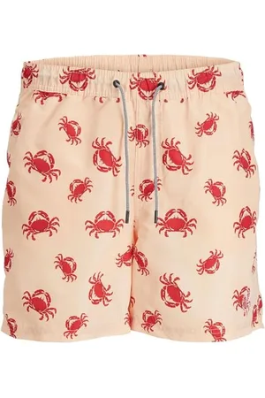 JACK & JONES Jpstfiji Jjswim AOP Ss24 Ly Jnr Costume a Pantaloncino, , 16 Anni Bambini e Ragazzi