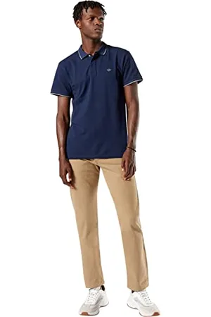 Dockers Smart 360 Flex Alpha Slim, Pantaloni Uomo, (New British Khaki), 32W / 32L