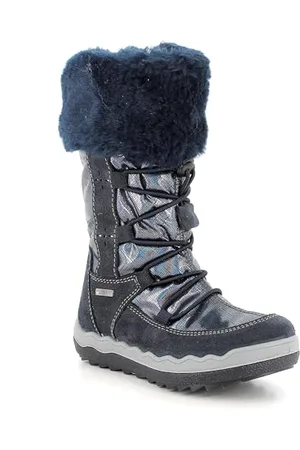 Primigi Frozen GTX, Stivali da Neve Bambina, Navy-Blu Petrolio, 26 EU