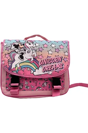 Disney Cartable Minnie 38x14x33 fille, rose, Taille unique