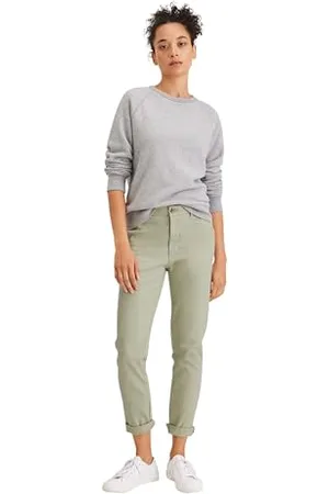 Dockers Weekend Chino Slim Fit, Tall, Pantaloni Donna, (Lint), 30 Tall