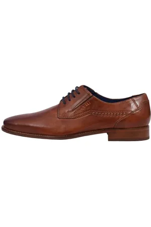 Bugatti 311697014100 - Scarpe stringate derby Uomo, Marrone (Cognac 6300), 42 EU