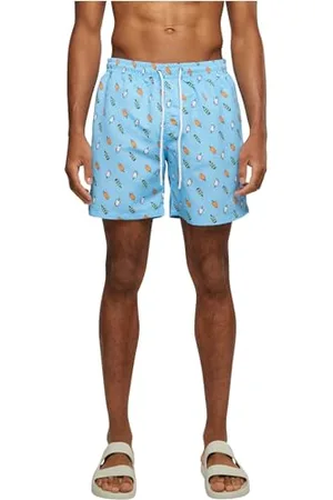 Urban classics Pantaloncini da Nuoto con Motivo Costume da Bagno, , S Uomo