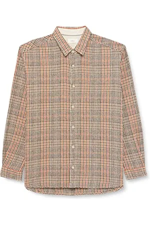 QS by s.Oliver Big Size 2124763 Camicia a Maniche Lunghe, , 5XL Uomo