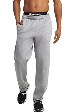 Champion Powerblend-Pantaloni in Pile con Fondo Aperto, , XXL Uomo