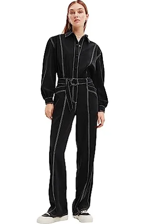 Desigual Jumpsuit_Serenity Pantaloni Casual, , XXL Donna