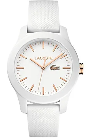 Lacoste Orologio Analogico al Quarzo da Donna Collezione .12.12 con Cinturino in Silicone - 2000960