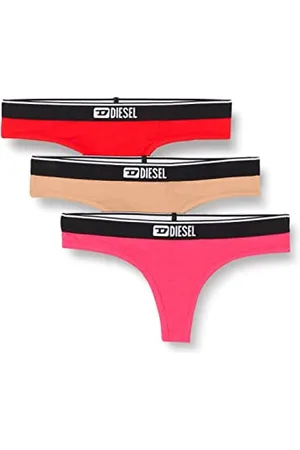 Diesel Ufst-starsey-threepack, Slip Donna, Multicolor , M