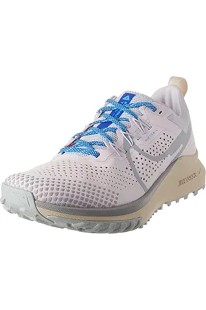 Nike React Pegasus Trail 4, Sneaker Donna, Pearl Pink/Wolf Grey-Football Grey, 36.5 EU