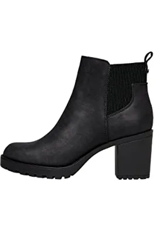 ONLY ONLBARBARA Heeled Bootie Noos, Stivali Donna, Black, 39 EU