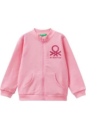 Benetton Giacca M/L 3J70G502U Maglione Cardigan, , 90 Bambina