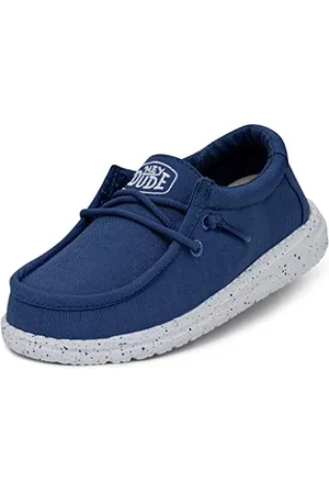 Hey dude Wally Youth Slub Canvas, Moccasin Bambini e ragazzi, , 32 EU
