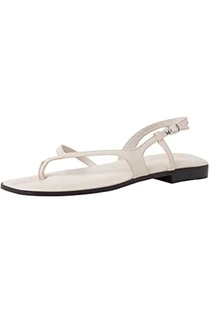 Tamaris Damen 1-1-28103-28, Sandali Bassi Donna, Ivory, 39 EU