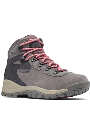 Columbia Newton Ridge Plus WP Amped, Scarponi da trekking alta Donna, Stratus/Canyon Rose 2023 , 39 EU