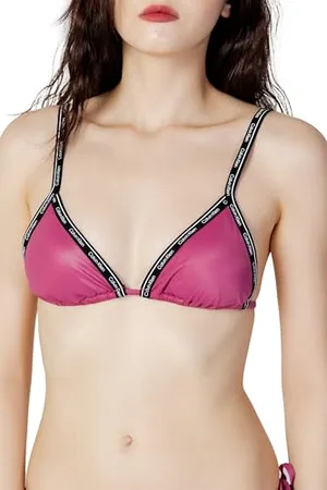 Calvin Klein Top Bikini a Triangolo Donna Imbottito, (Pale Fuchsia), M