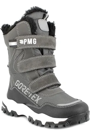 Primigi Winter Kid GTX, Stivali da Neve, Grigio Scuro-Grigio, 32 EU