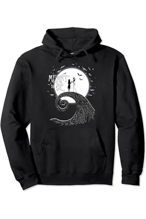 Disney The Nightmare Before Christmas Jack And Sally Felpa con Cappuccio