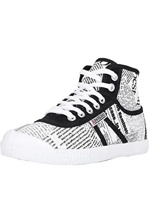 Kawasaki News Paper Canvas Boot, Stivali alla Moda Unisex-Adulto, , 37 EU