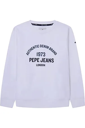 Pepe Jeans Timothy, Maglia di tuta Bambini e ragazzi, (White),4 anni